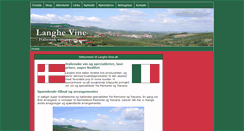 Desktop Screenshot of langhe-vine.dk