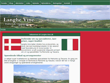 Tablet Screenshot of langhe-vine.dk
